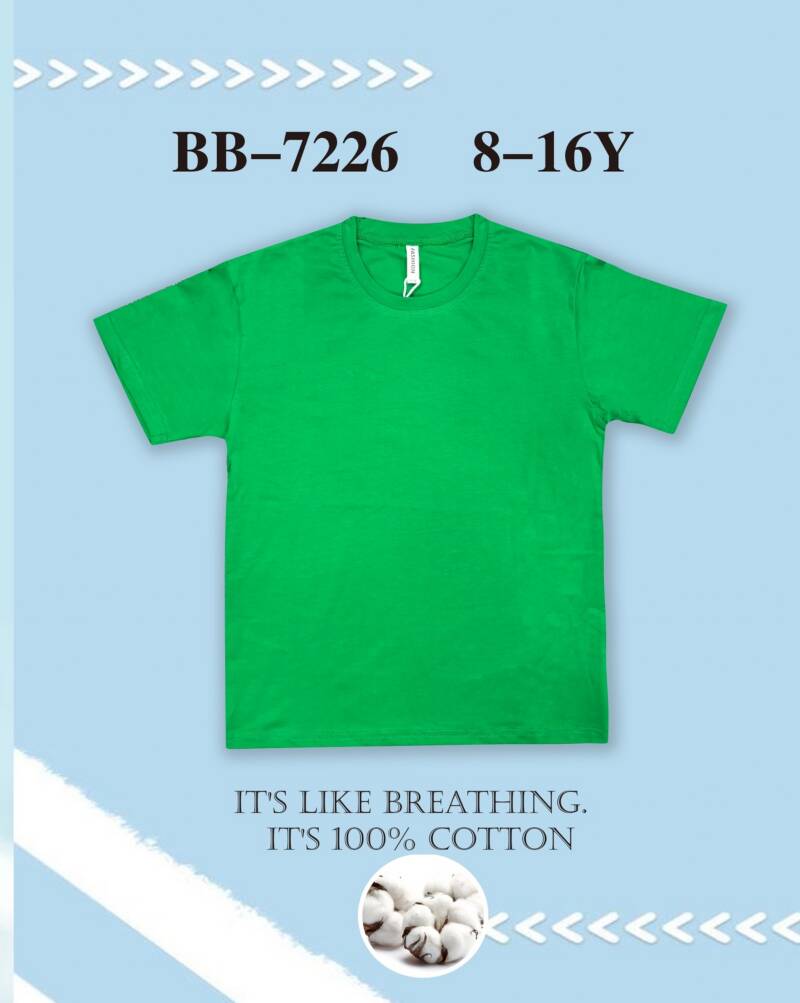 Bluzki chłopięce. Roz 8-16, 1 Kolor Paczka 5 szt.